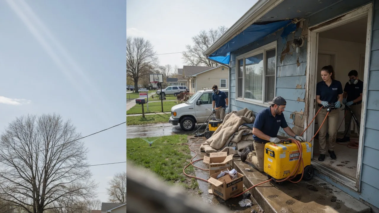 Basement Flood Cleanup in Thibodaux, LA near me